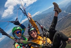 Парапланеризм в каньоне Чикамоча, Сан-Хиль