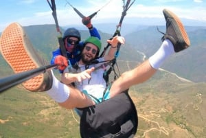 Paragliding Chicamocha, San Gil: Flight over the largest canyon in Colombia.