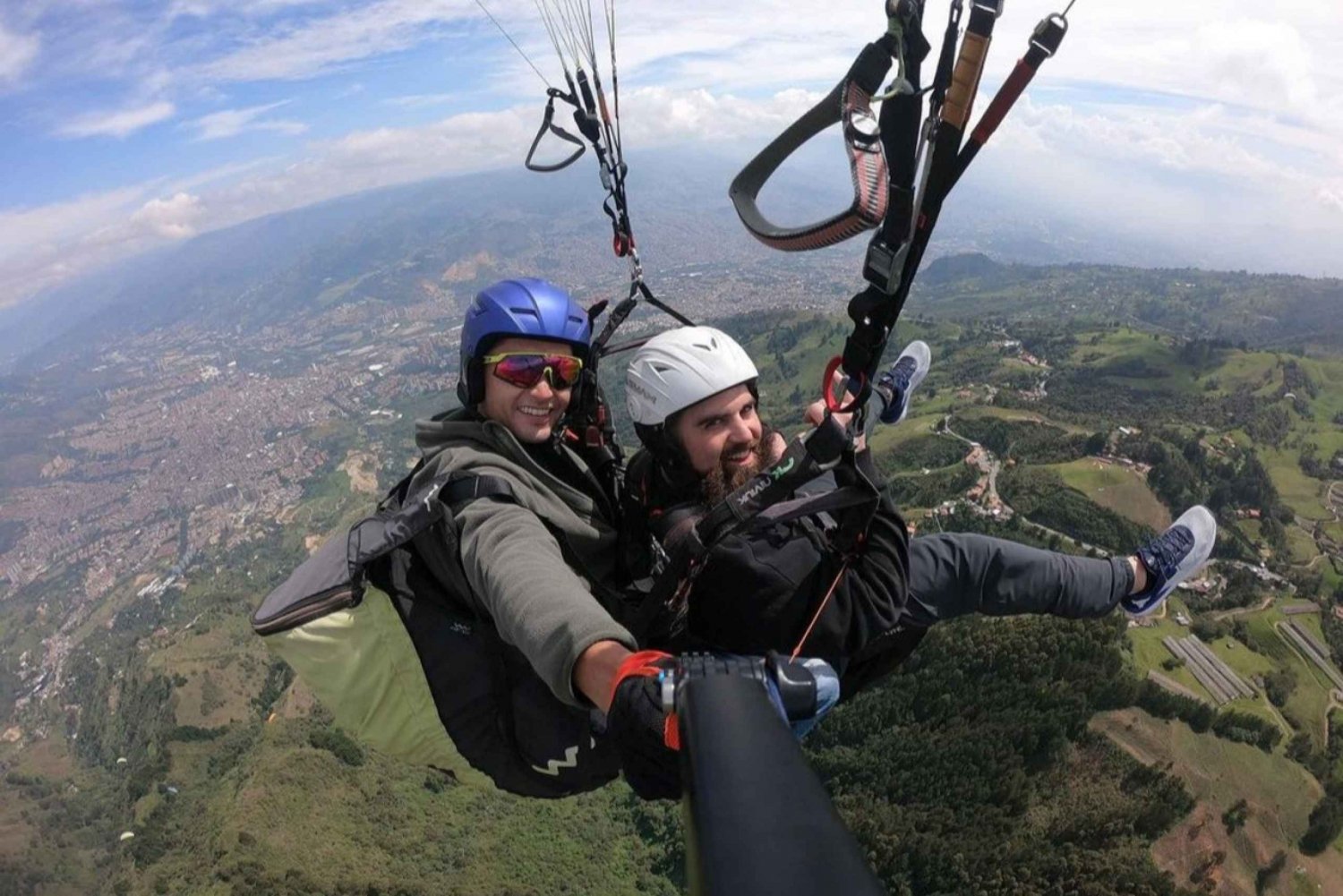 Paragliding Medellin with Transportation and free Videos