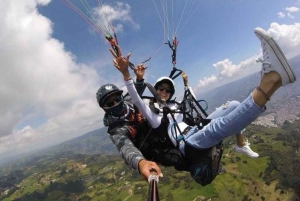Paragliding Medellin with Transportation and free Videos