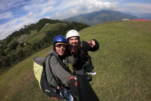 Paragliding Medellin with Transportation and free Videos
