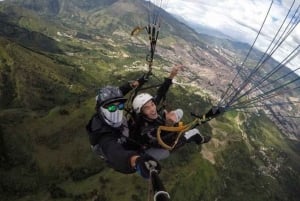 Paragliding Medellin with Transportation and free Videos