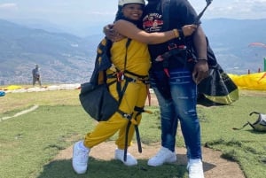 Paragliding Medellin with Transportation and free Videos
