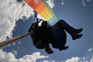 Paragliding over Medellin in San Felix with shuttle service