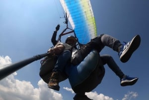 Paragliding over Medellin in San Felix with shuttle service