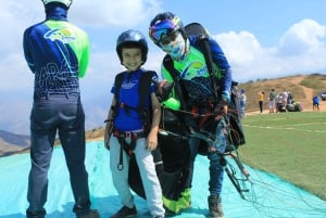 Paragliding over the Chicamocha Grand Canyon, San Gil