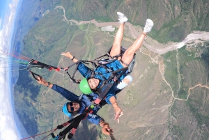 Paragliding over the Chicamocha Grand Canyon, San Gil