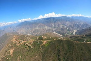 Paragliding over the Chicamocha Grand Canyon, San Gil