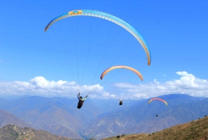 Paragliding over the Chicamocha Grand Canyon, San Gil