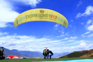 Paragliding over the Chicamocha Grand Canyon, San Gil