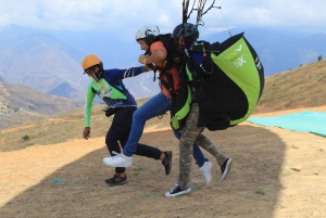 Paragliding over the Chicamocha Grand Canyon, San Gil