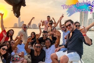 Partybåd i Cartagena-bugten med NightClub-billet