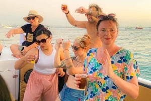 Partybåd i Cartagena-bugten med NightClub-billet