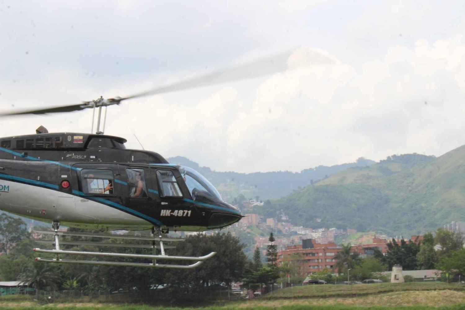 Paseo en Helicóptero Medellín