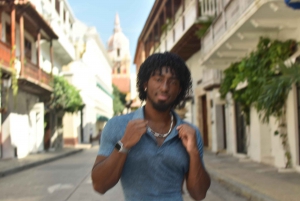 séance photo dans les rues de cartagena
