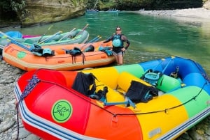 RAFTING ADVENTURE ON THE GUEJAR RIVER CANYON IN COLOMBIA