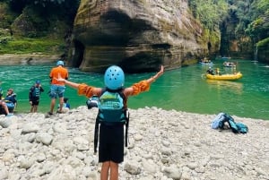 RAFTING ADVENTURE ON THE GUEJAR RIVER CANYON IN COLOMBIA