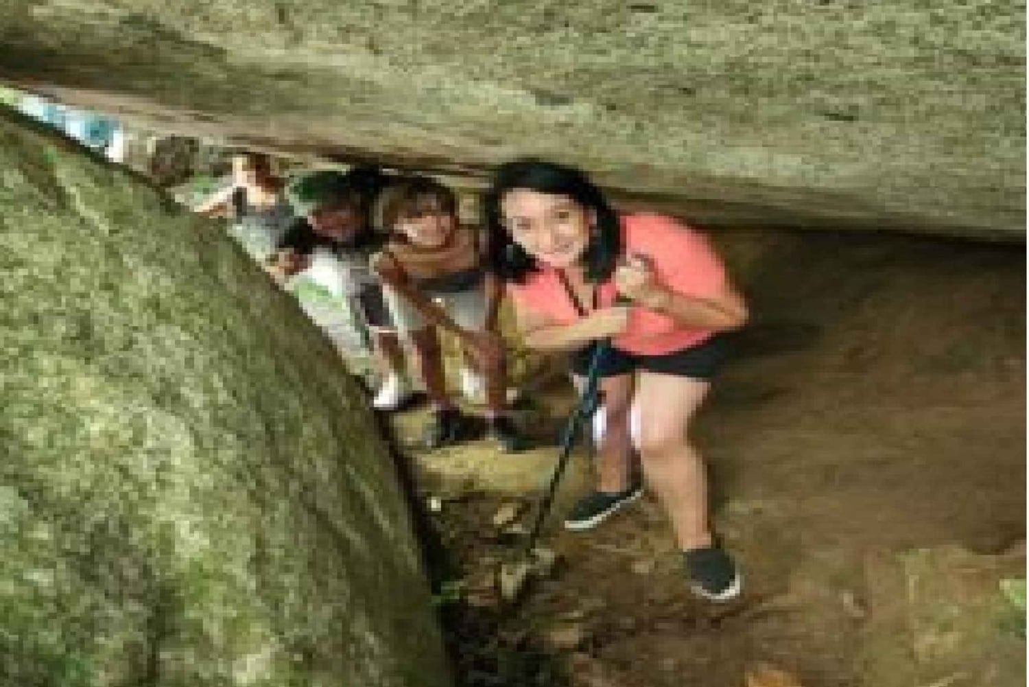 Abseilen in den Höhlen von Guatapé La Piedra