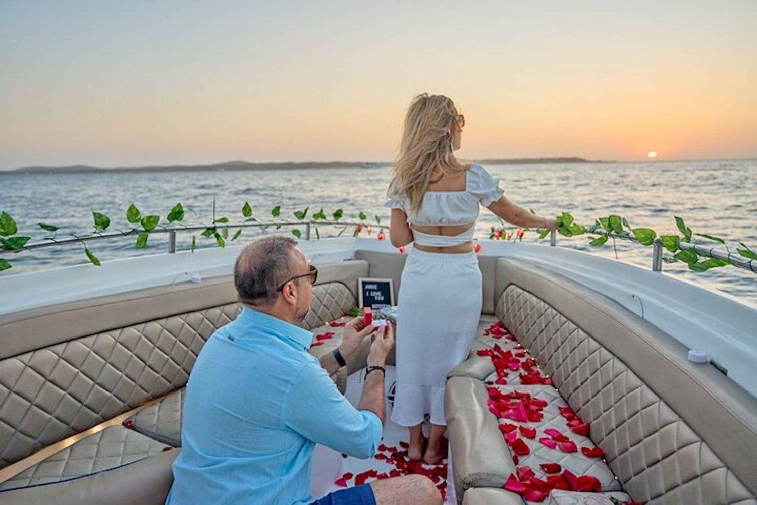 Romantisk dejtkväll i Cartagenas vik