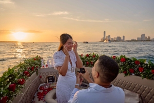 Romantisk dejtkväll i Cartagenas vik