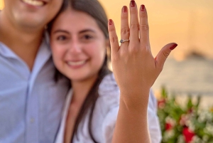 Romantisk dejtkväll i Cartagenas vik