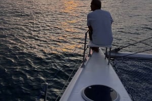 Sailing on a catamaran for a fun adventure