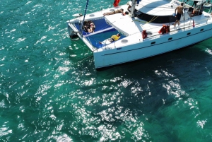 Sailing on a catamaran for a fun adventure