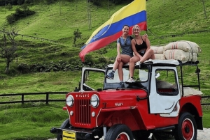 Salento, Cócora och varma källor från Pereira eller Armenia