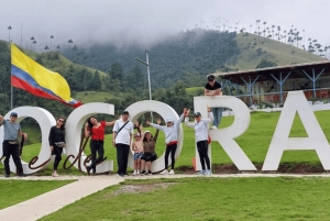 Salento, Cócora och varma källor från Pereira eller Armenia