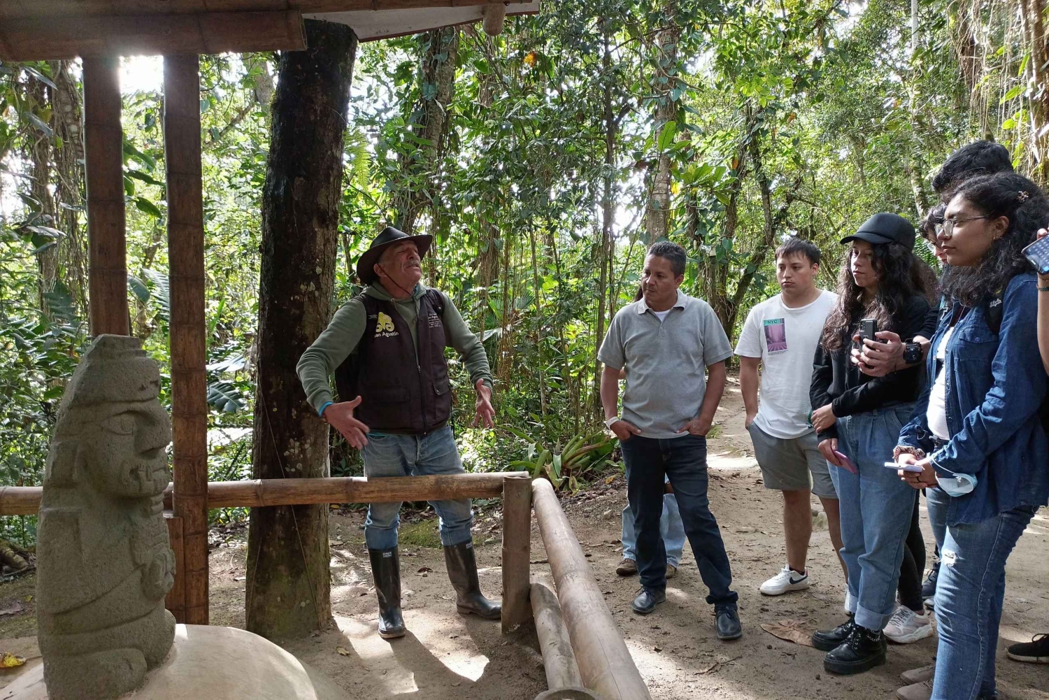 San Agustín, a trip to the Archaeological Park
