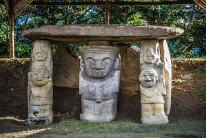 San Agustín: retki arkeologiseen puistoon - Historiallinen perintöalue