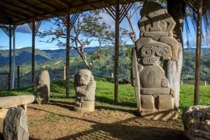 San Agustín: retki arkeologiseen puistoon - Historiallinen perintöalue