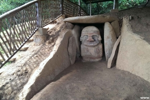 San Agustín – Popayán: 4 päivän yksityinen kierros – kahvia ja kaupunkeja