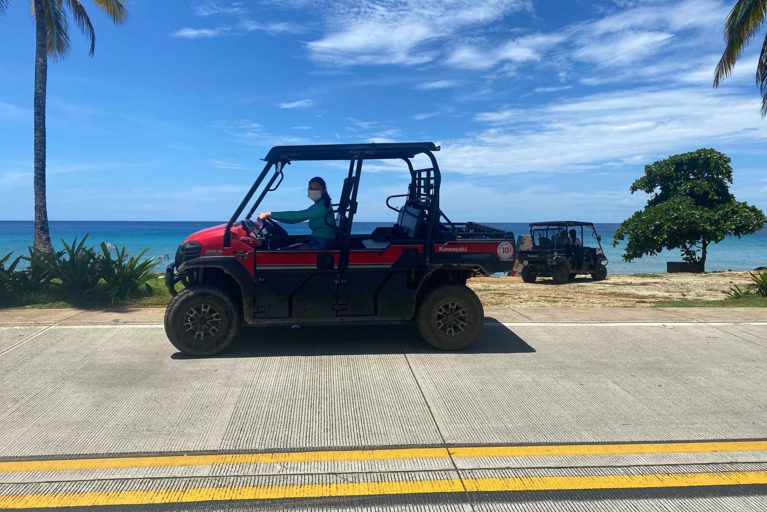 San Andres: Huur golfkarretje met 6 zitplaatsen