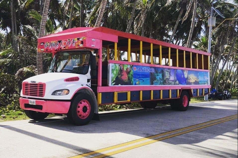 San Andres Bus Tour