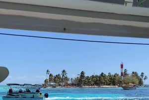 SAN ANDRES:COMBO Fullday Jhonny cay ó Acuario, Tour Bahía,Vuelta Isla chiva