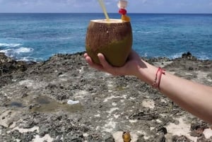 SAN ANDRES: TUR RUNDT PÅ ØEN I CHIVA + HOYO SOPLADOR