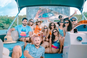 Visite de l'île de San Andres en ponton partagé