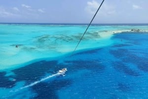 SAN ANDRES: PARASAIL—FLY OVER THE SEA OF 7 COLORS