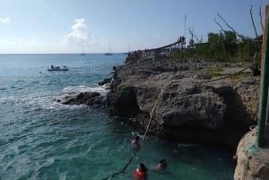 SAN ANDRES: 's ochtends of 's middags terug naar het eiland met de trein + blaasgat