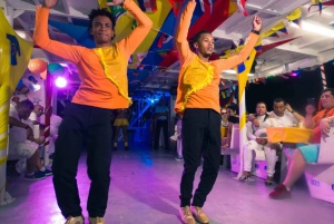 San Andrés : White Party sur un bateau avec open bar, dîner et danseurs !