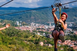 San Gil/Santander: Combo Extremo de 39 Atividades com Rafting