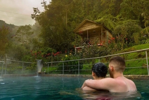 San Vicente hot springs from Pereira, Armenia or Salento