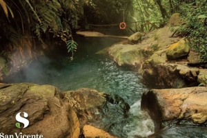 San Vicente hot springs from Pereira, Armenia or Salento