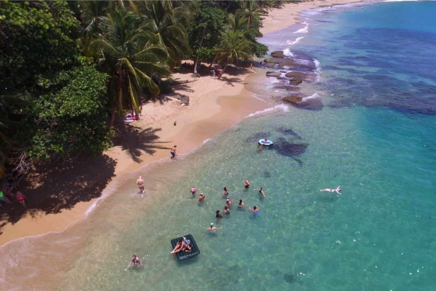 Santa Marta: Hele dagen Tayrona 7 Olas, Playa Cristal Nenguaje