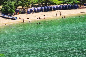 Santa Marta: Hele dagen Tayrona 7 Olas, Playa Cristal Nenguaje