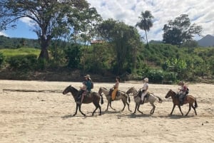 Santa Marta: paardrijden op het strand Los Naranjos in Tayrona