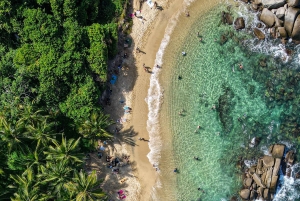 Santa Marta: Dagtocht Playa Cristal in Tayrona Parque