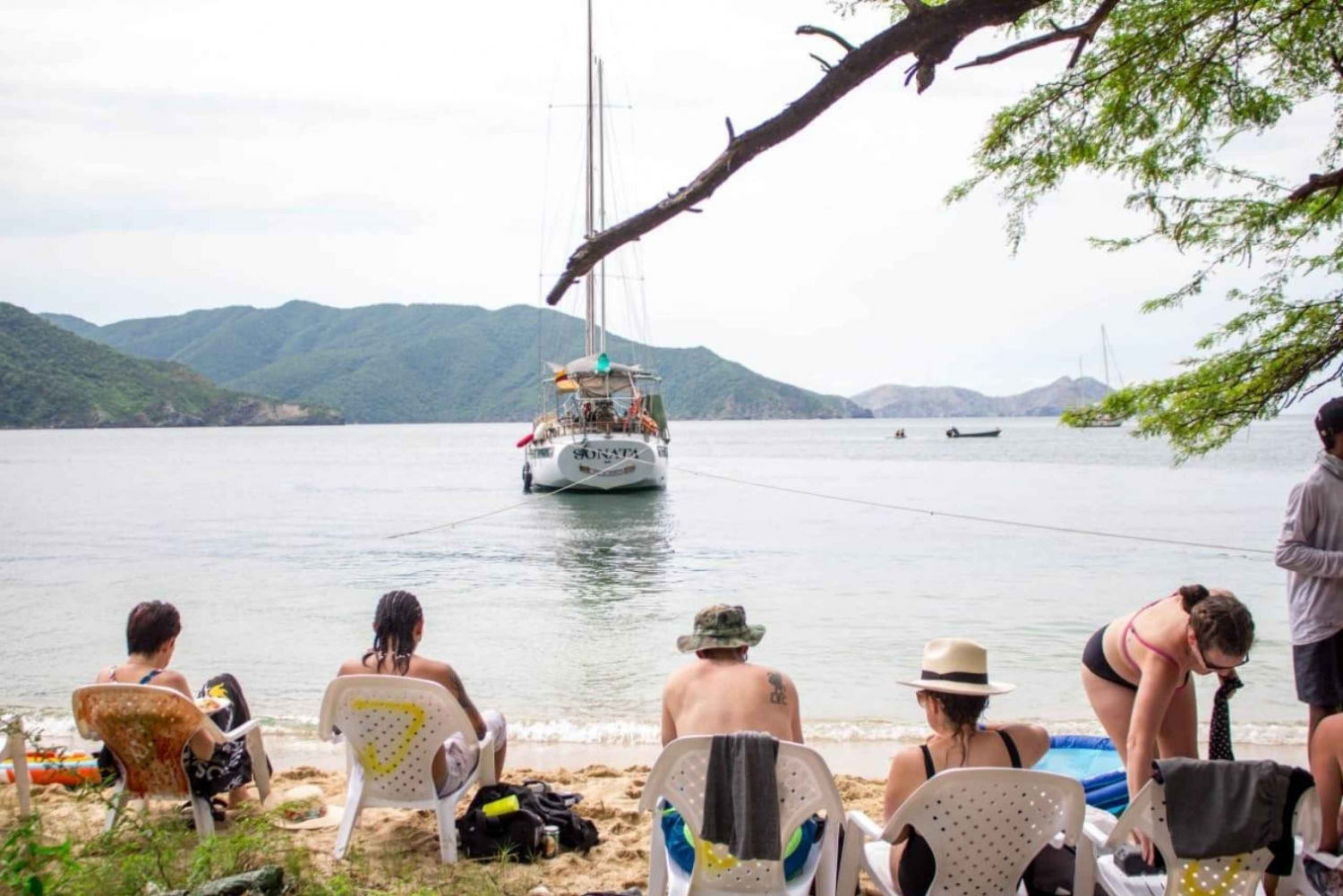 Santa Marta: Sailboat day tour to Tayrona Park