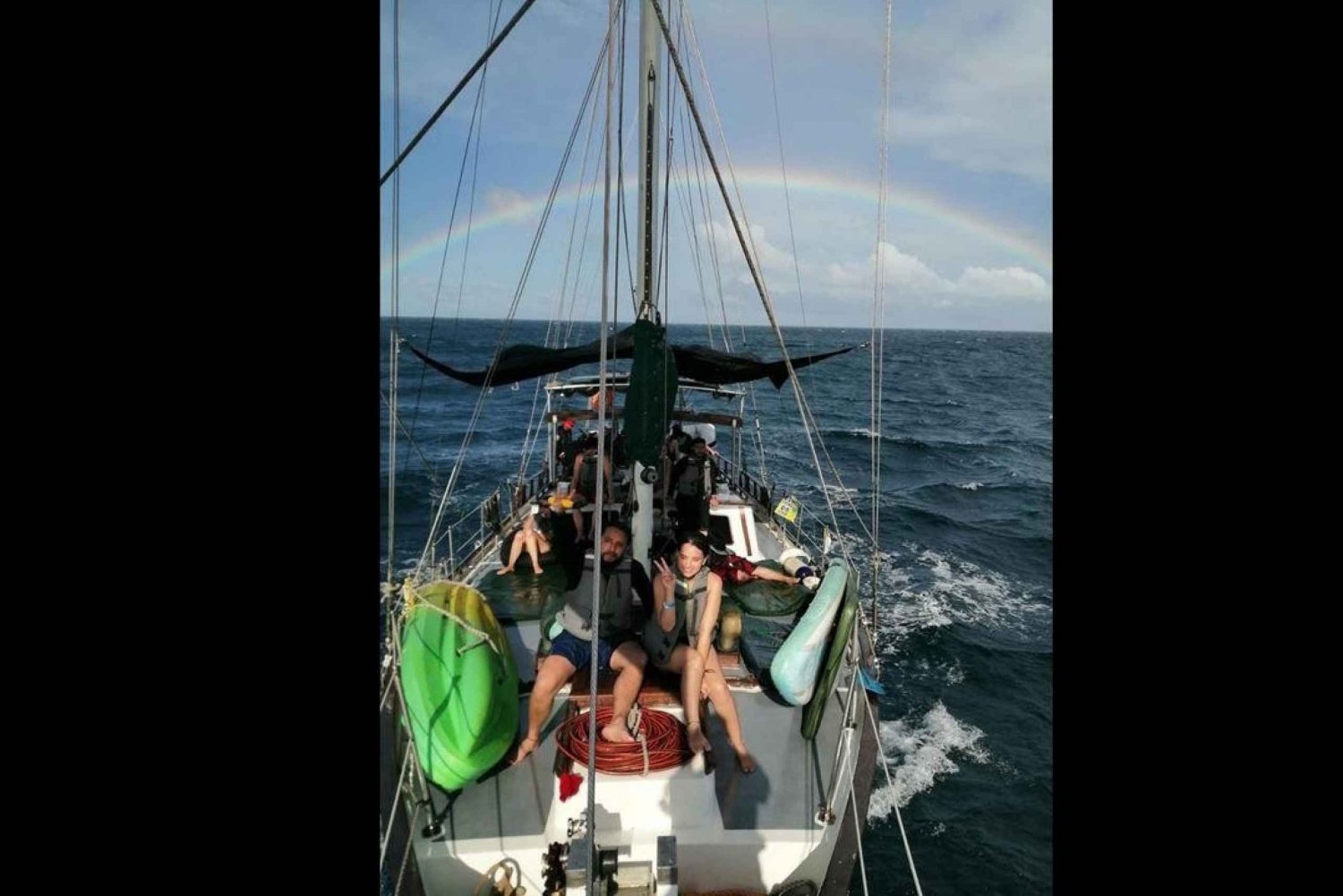 Santa Marta: Sailing day in the Caribbean Sea